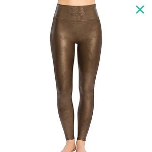 Spanx faux leather leggings
